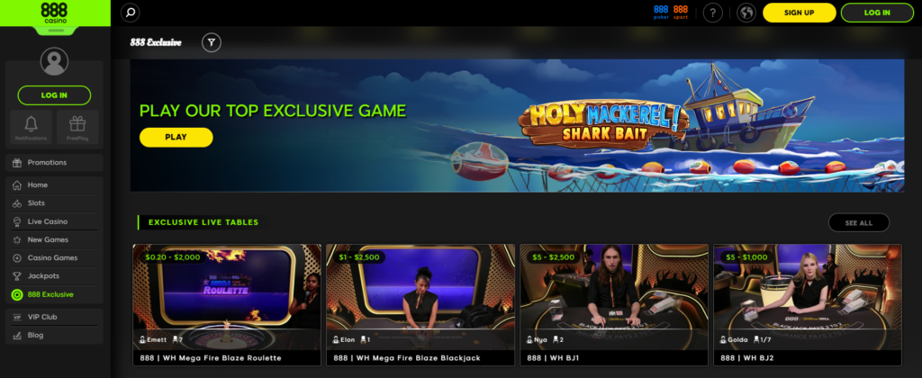 888-casino-exclusive-games