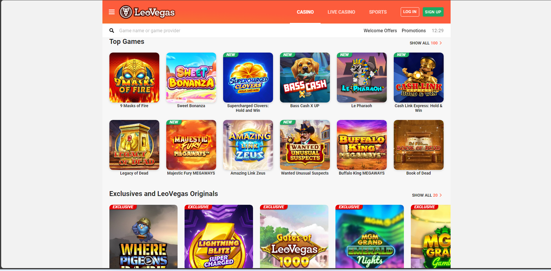 Imagen de LeoVegas Casino