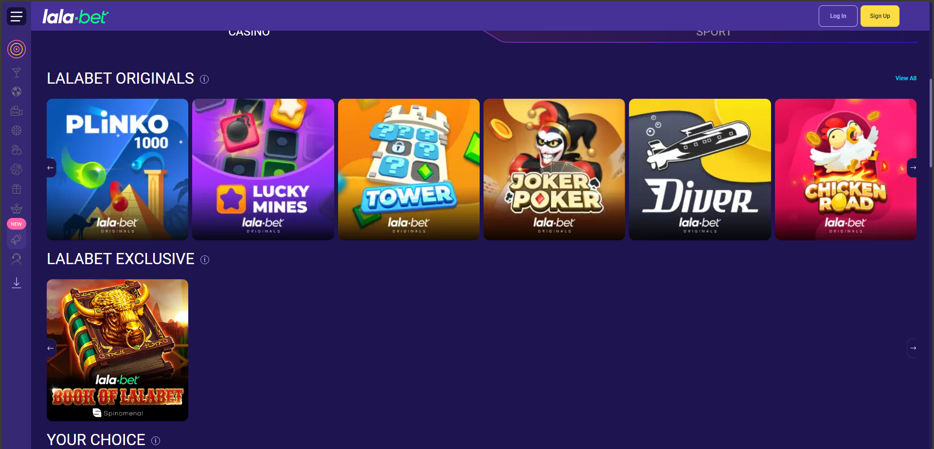 LalaBet Casino